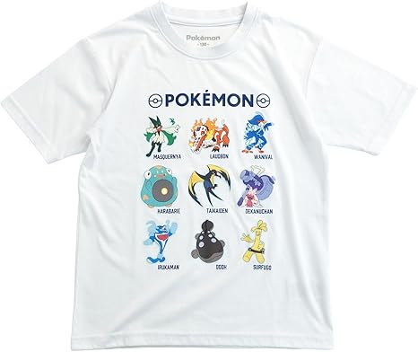 Amazon | [ファインプラス] Tシャツ 半袖 ポケモン ポケットモンスター