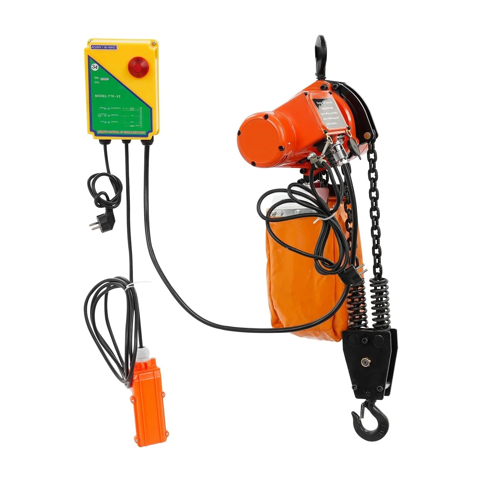 flaschenzug Elektrokettenzug, 1 Tonne 6M