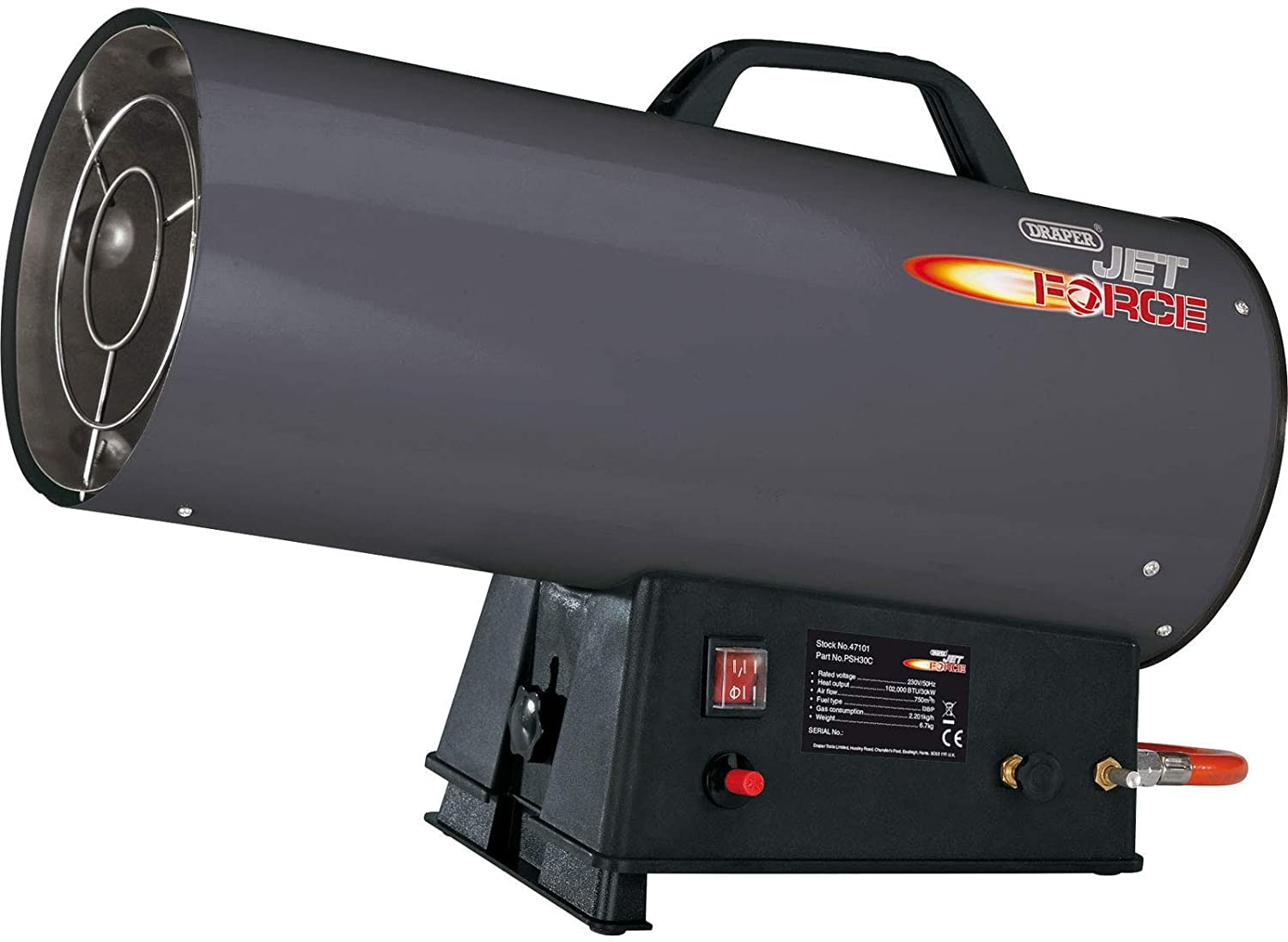 Draper Psh30c Jet Force Propane Space Heater