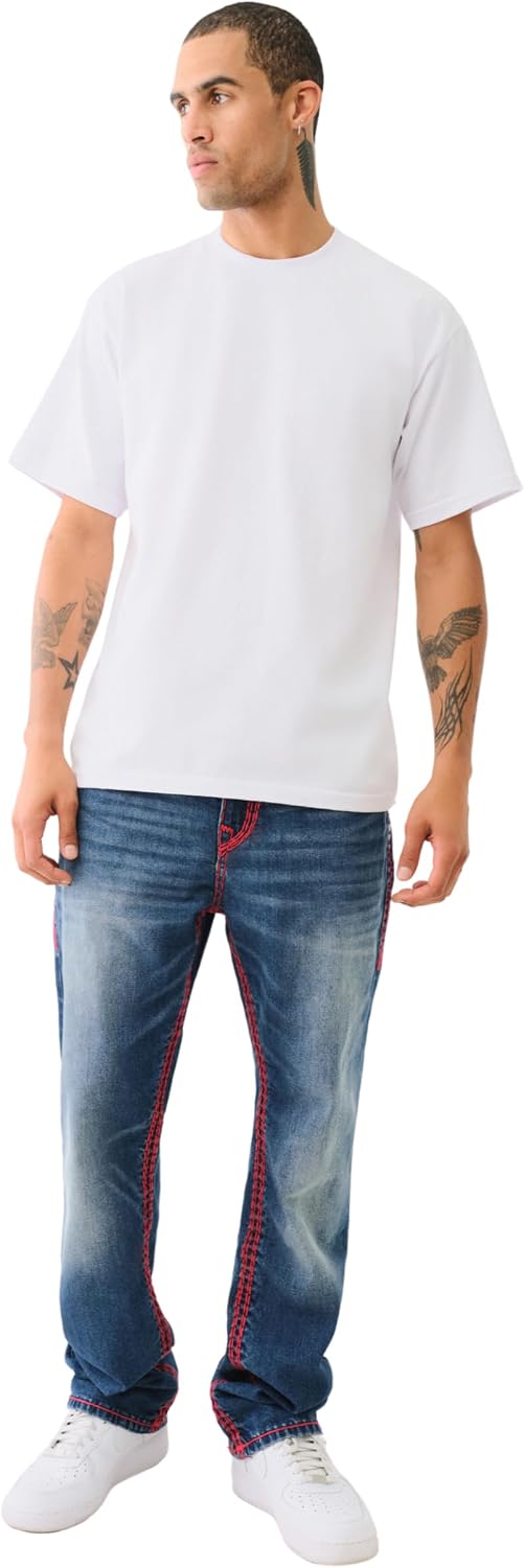 True Religion Men's Ricky Super Qt Flap 1.2"
