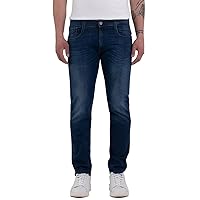 Replay Jeans Anbass Slim Fit da Uomo con Power Stretch, Blu (Medium Blue 009)