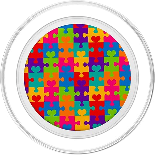 Miniatura 2 de PopSockets MagSafe PopGrip para iPhone con autismo y concientización del autismo