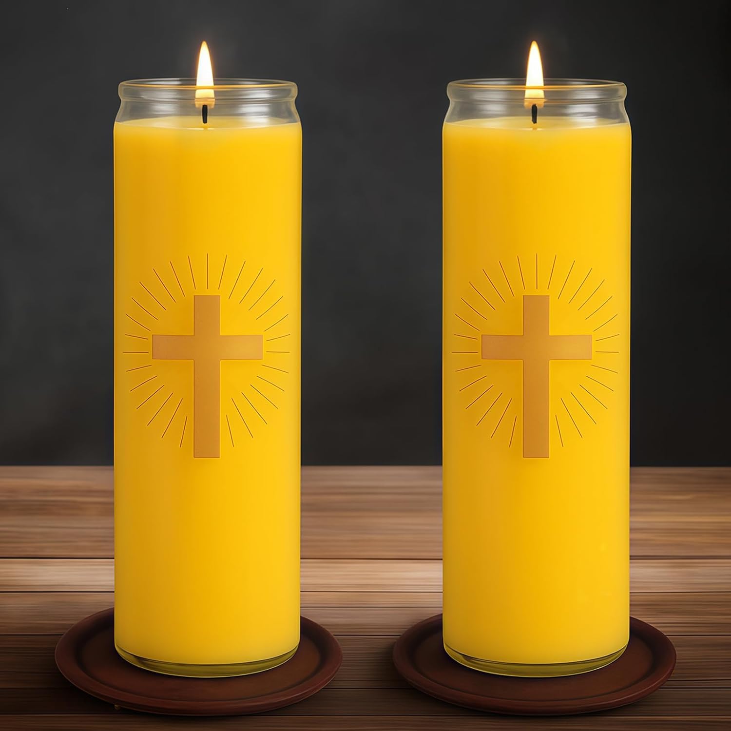 Anovia Candles Pack of 1 Beeswax Pillar Candles 2x8 Inch – 100% Pure Bees Wax – 160+ Hours Long Burning Unscented Dripless Natural Pillar Candles for Home, Emergency Lighting-image-35