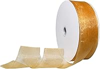 Vista 55 de Morex Ribbon 91803/100-609 Cinta de nailon Organdy, 5/8 pulgadas por 100 yardas, color rojo