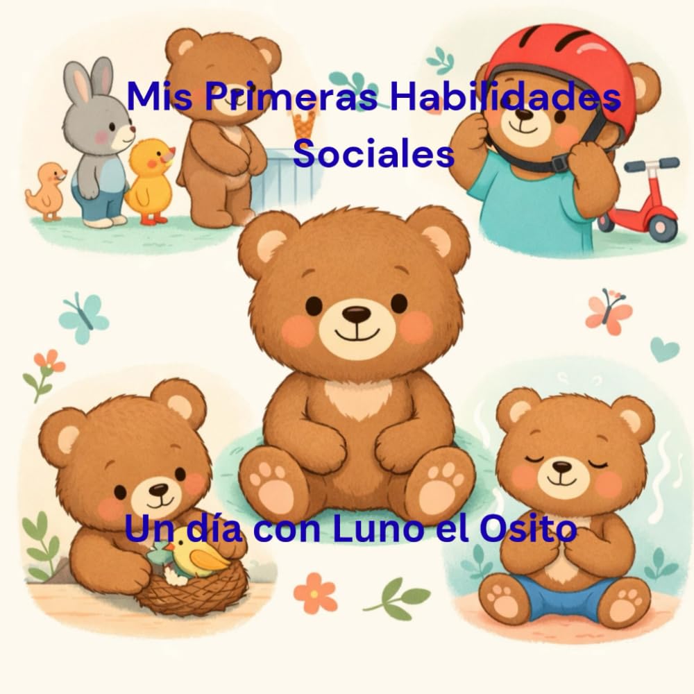 Mis Primeras Habilidades Sociales: Un día con Luno el Osito (Luno books)