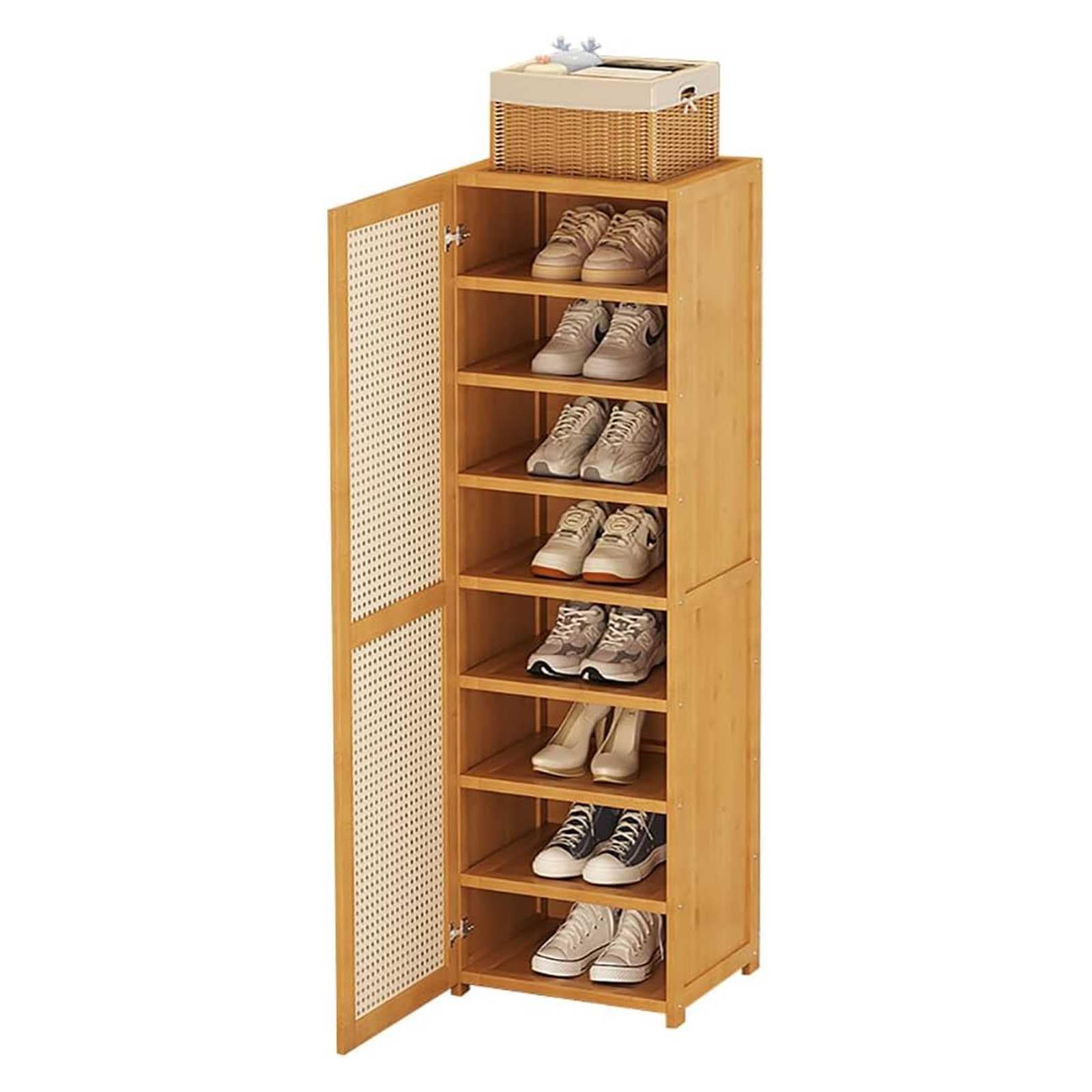 シューズボックス　下駄箱　海外製 Amazon｜シューズボックス Yumcute 下駄箱 幅60cm ルーバー