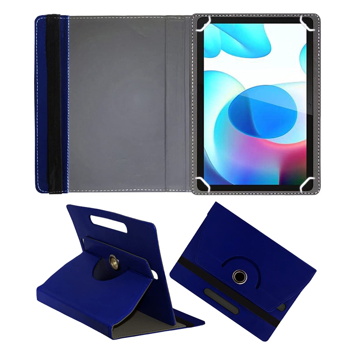Fastway Rotating Leather Flip Stand Case Cover for realme Pad 10.4 inch Tablet (Blue) (B09GPDQBG1) Amazon Price History, Amazon Price Tracker
