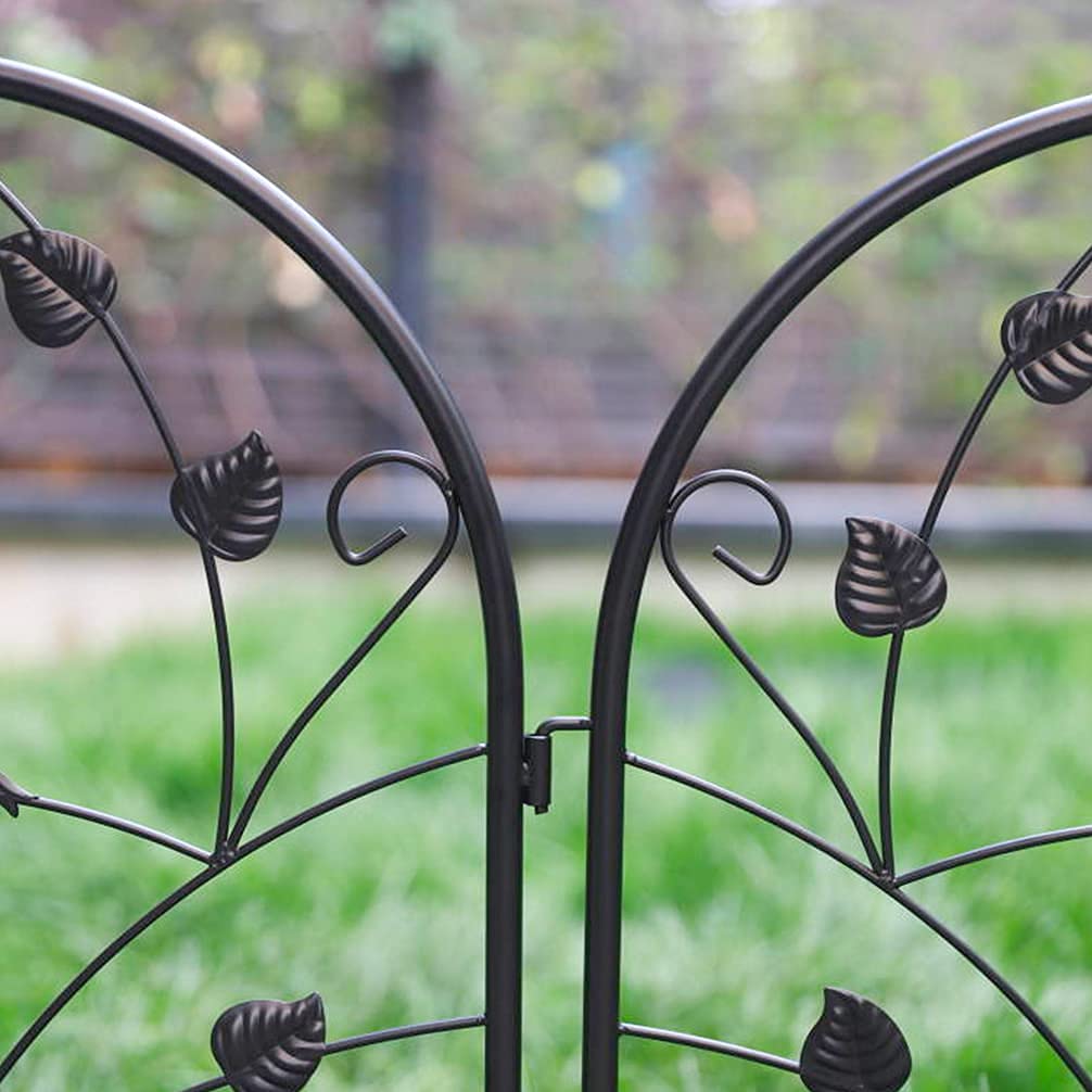 Amagabeli Garden Home 24in X 10ft Tuinhek Metalen Hek Decoratieve Omheining Houten Draad Amagabeli Garden Home 24in X 10ft Tuinhek Metalen Hek Decoratieve Omheining Houten Draad