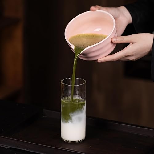 Miniatura 9 de Juego de ceremonia de matcha de alta calidad, kit completo de rituales de 9 piezas, presentado en caja de regalo magnética de lujo, perfecto para