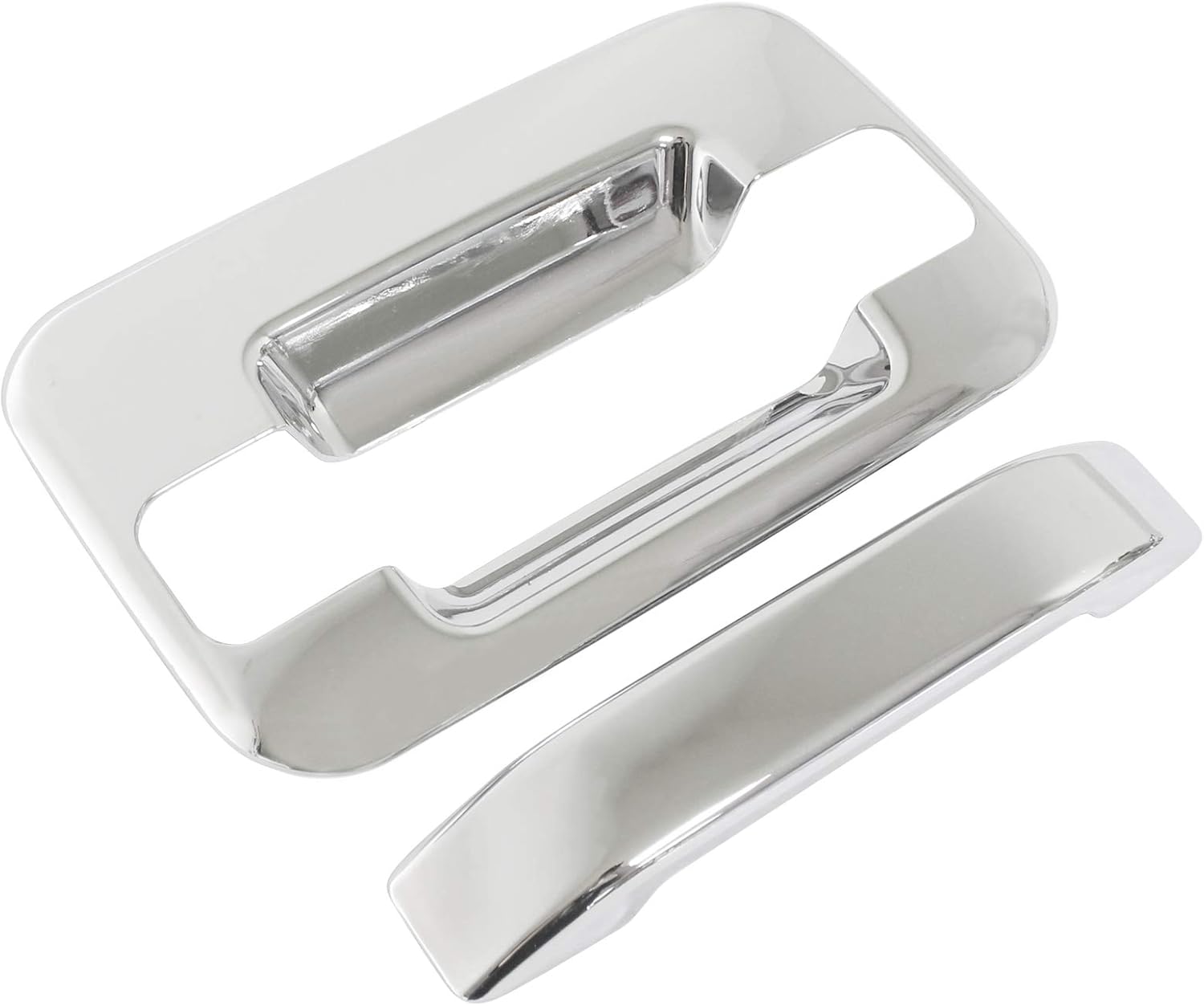 NewYall Chrome Exterior Door Handle Cover with Keypad and Tailgate Cover for Ford F-150 2004-2014 Outer Front Rear Left Driver Right Passenger Side