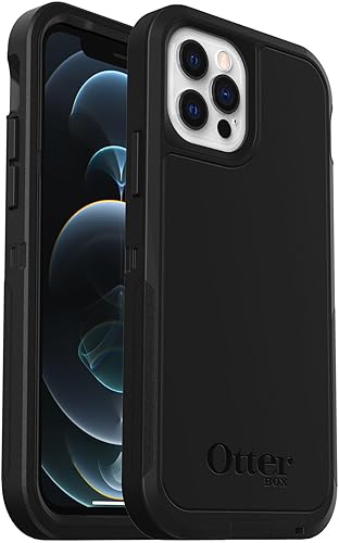 Miniatura 4 de OtterBox Defender XT, protección resistente con MagSafe para iPhone 12 Pro Max, color negro, embalaje no minorista