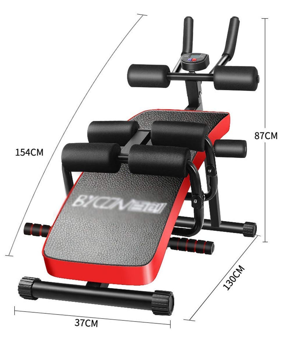 Vogatore Pieghevole, Vogatore da Interno Panca, Display Dati HD, Design ergonomico, Attrezzatura Fitness Cardio Addominale Fitness, Adatto a Tutti i Tipi di Persone