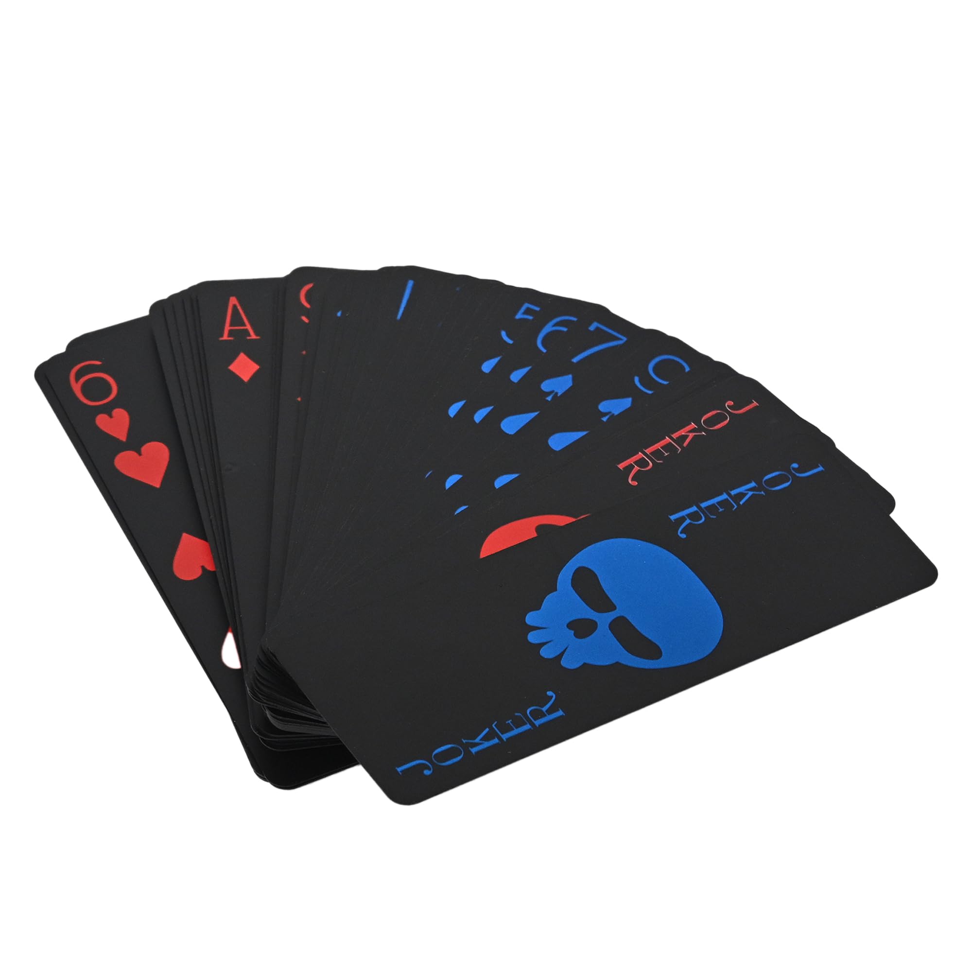 Black Mini Playing Cards - Waterproof PVC Plastic Deck of 54 Mini Cards - Unique Design for Kids and Adults - Perfect for Poker and Card Games, Easy to Play, Durable Lightweight Cards (B0C2JGJJJV) Amazon Price History, Amazon Price Tracker