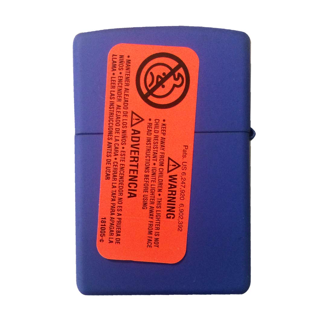 Amazon.co.jp: Zippo カスタムライター - ロイヤルブルー マット