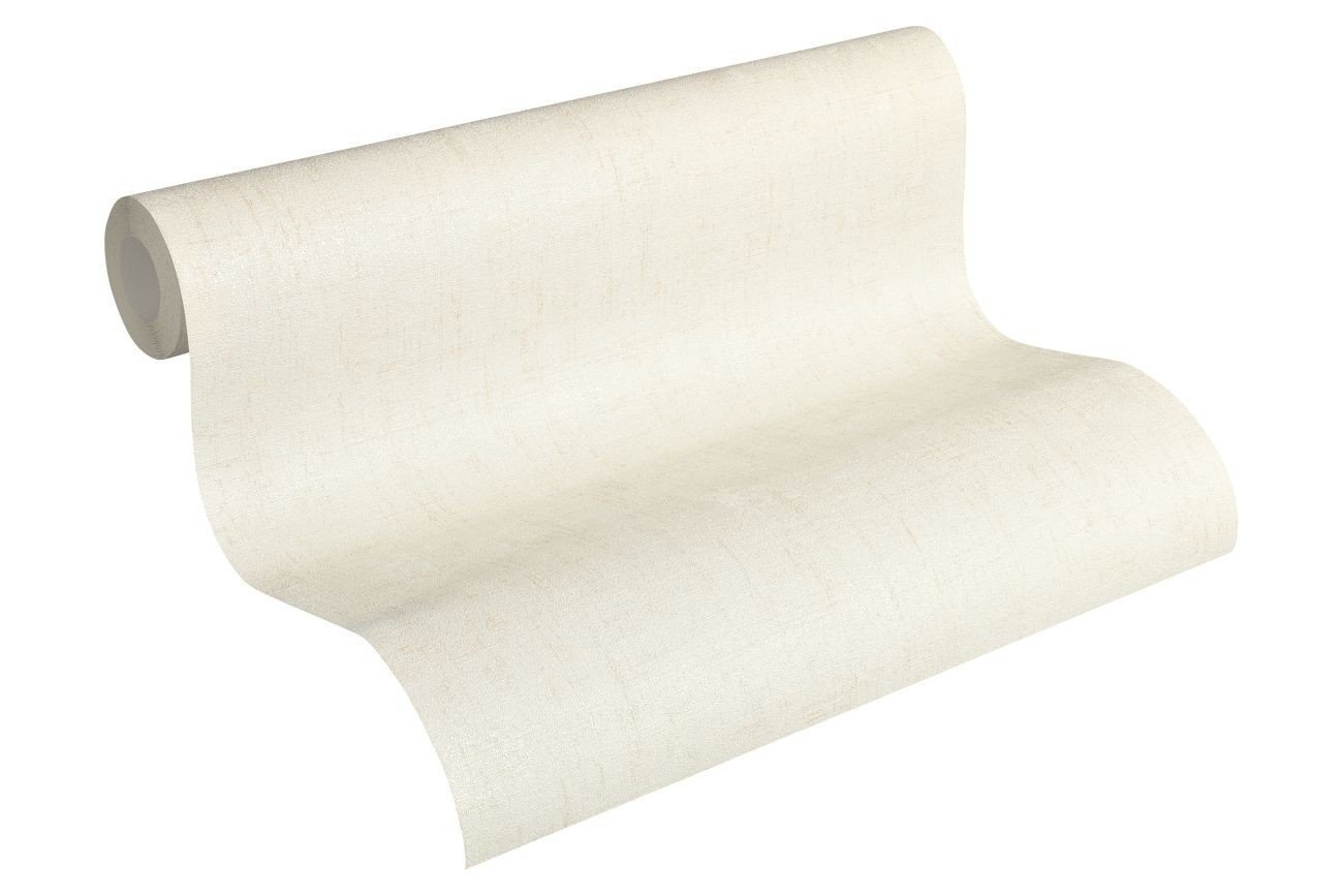 B&Q -  Havana Cream Metallic Texture Textured Wallpaper