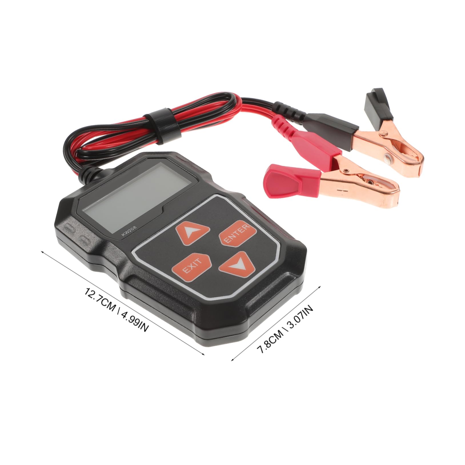 Luxshiny 1Pc Car Battery Tester Durable Digital Analyzer for Automotive Battery Testing Portable and Easy to Use Compatible with All Gasoline and Hybrid Vehicles