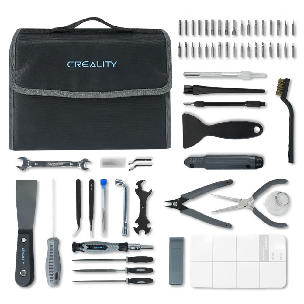 Amazon.co.jp: Creality 公式 3Dプリンターツールキット74個