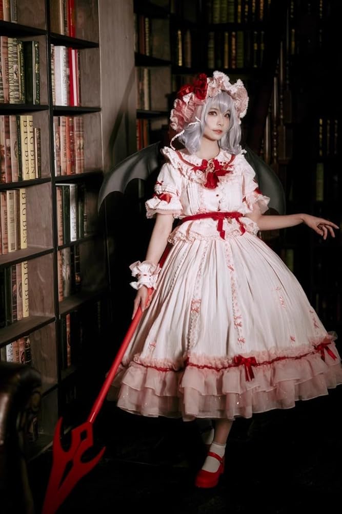 Amazon.co.jp: レミリア・スカーレット コスプレ衣装 ハロウィン