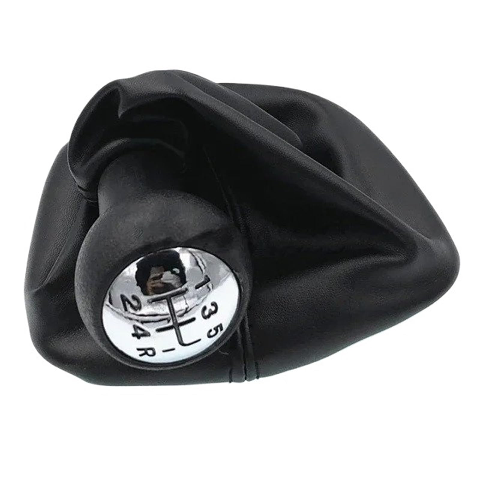Jxewmtmc One Color For Peugeot 207 307 406 5 Speed Gear Stick Shift Knob Handle And Fabric Gear Stick Shift Cover