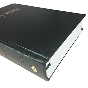 洋書 HOLY BIBLE Holy Bible: New American, Black, Bonded Leather, Catholic
