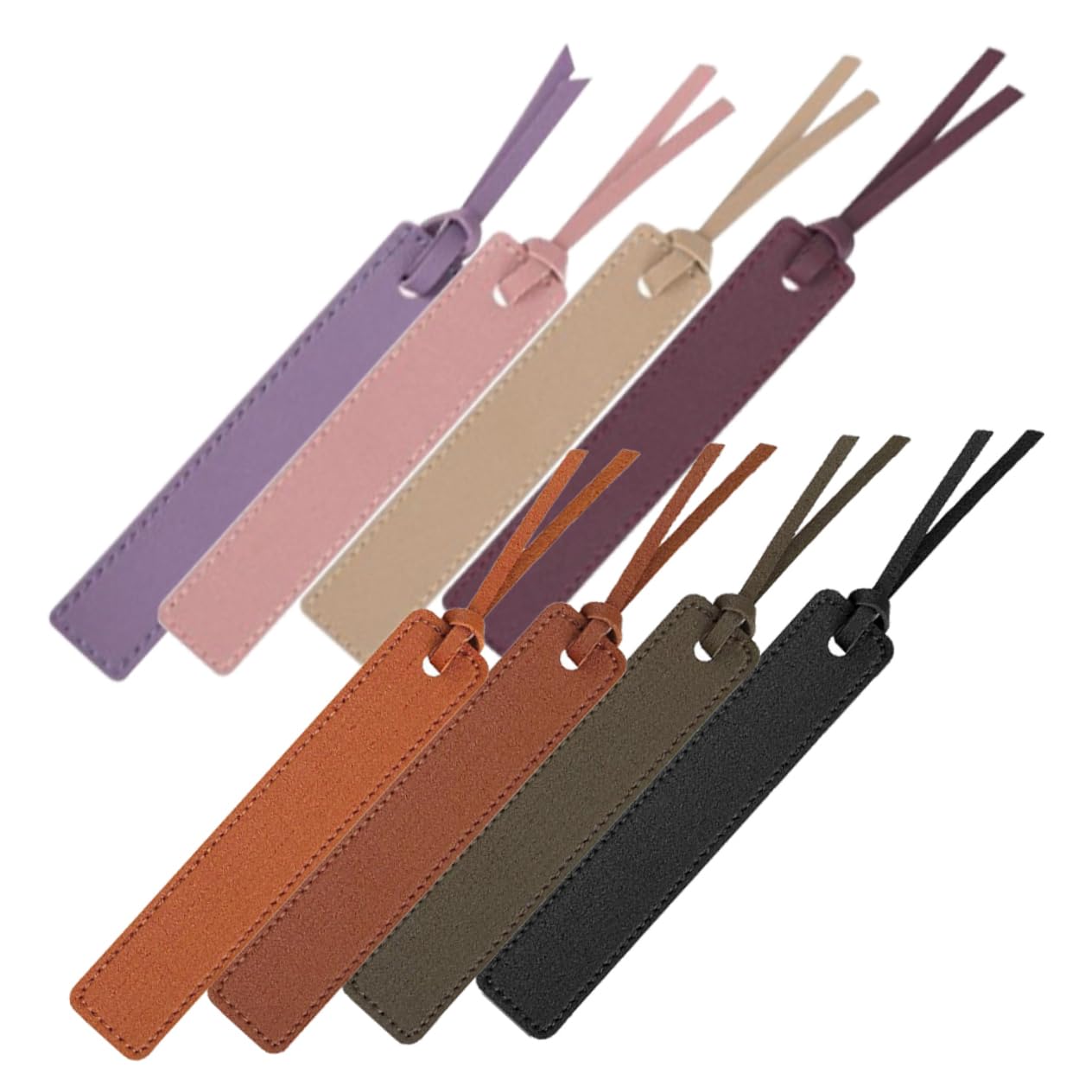 Angoily 5 Ensembles Marque Pages Cuir Décoratifs De Cuir Et Parfaits Pour Lecteurs Et Étudiants 8 Pièces * 5