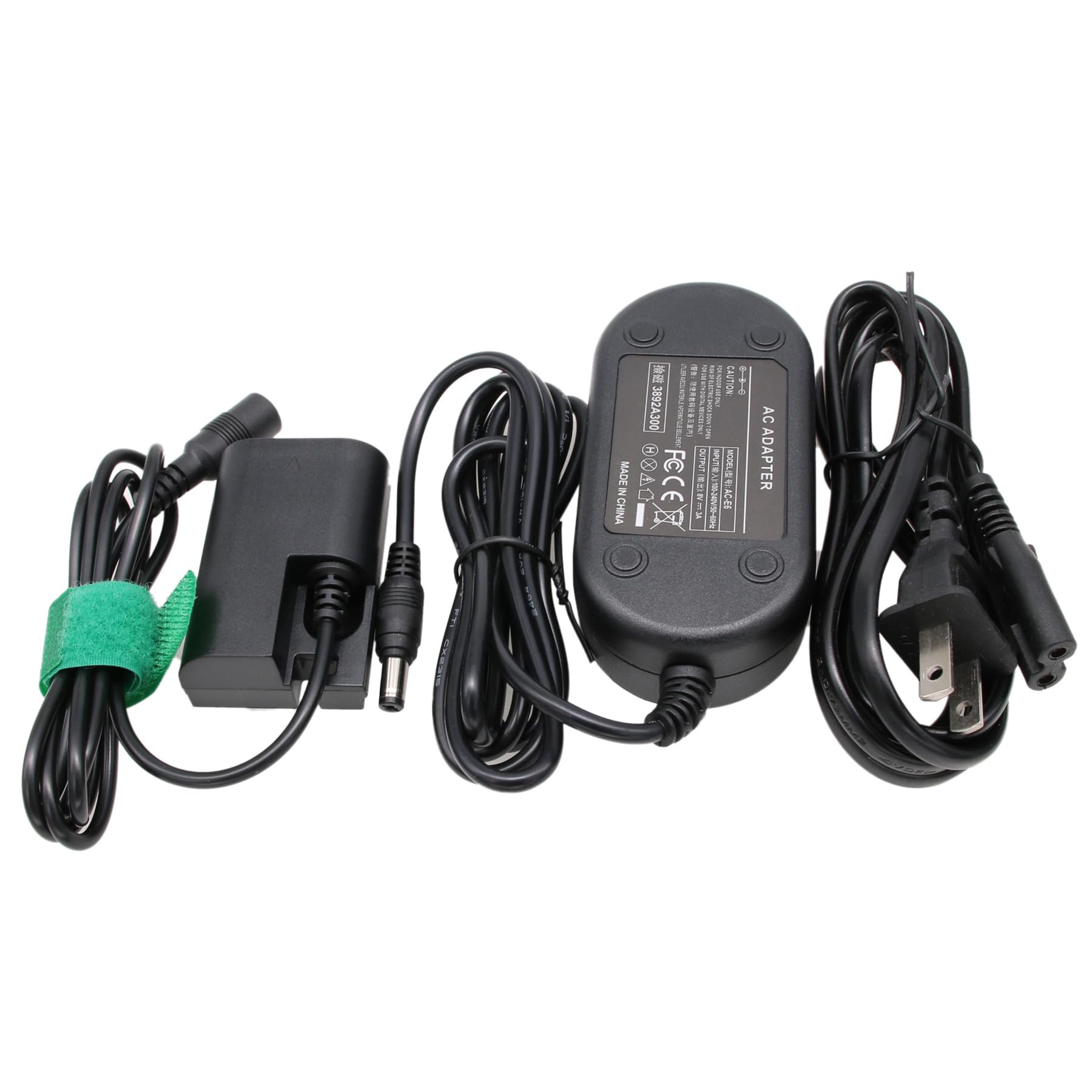 HangTon LP-E6N LP-E6NH Adaptateur d'alimentation AC DC pour Canon R5C R7 R6 R6II R5 R 6D 7D 5D Mark II IV EOS SMALLHD 500 700 Portkeys PT5 Monitor