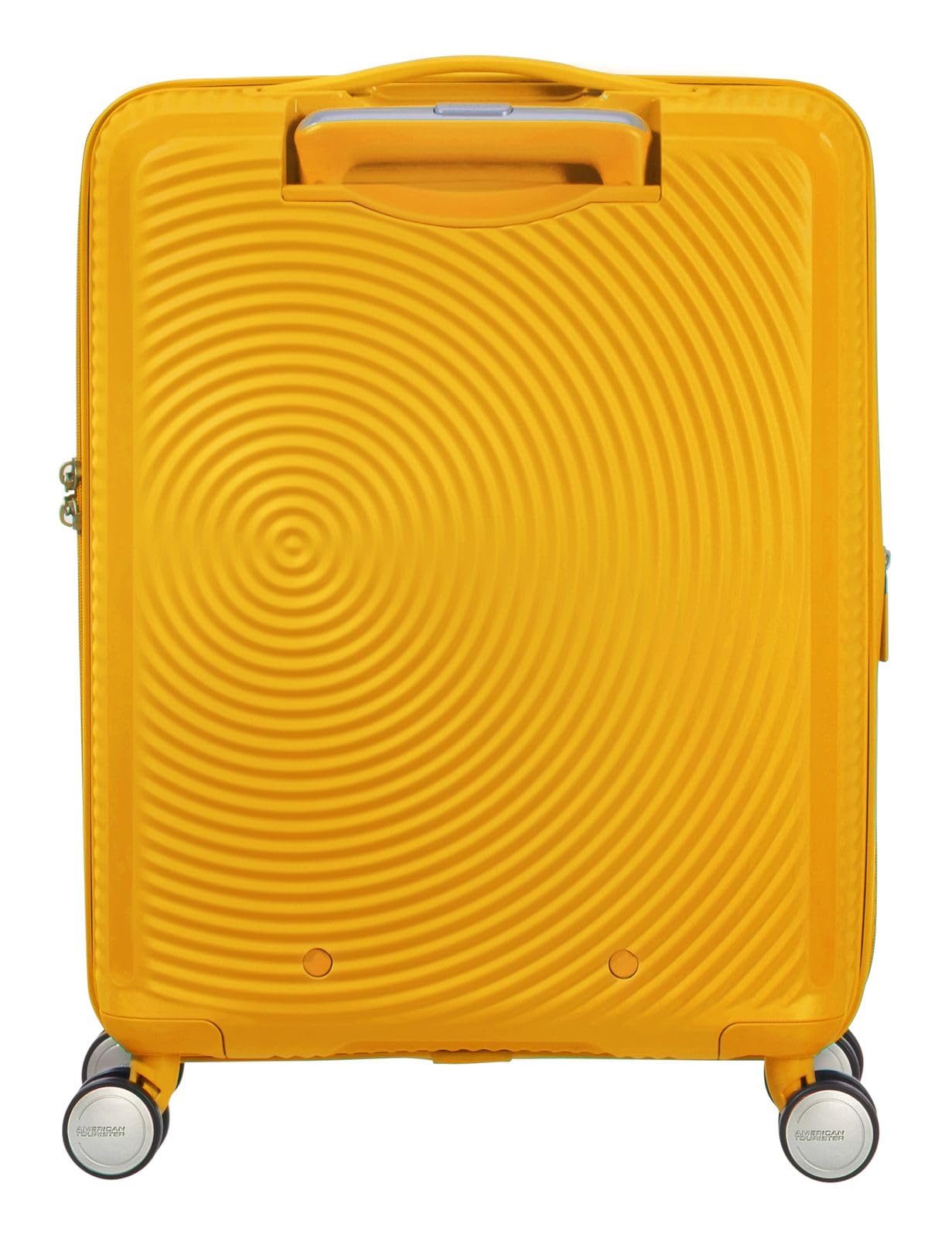 American Tourister Soundbox - Spinner S Expandible Maleta de Cabina, 55 cm, 35.5/41 L, Amarillo (Golden Yellow) - 4