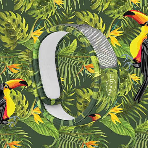 Para'kito Mosquito Insect & Bug Repellent Wristband - Waterproof, Outdoor Pest Repeller Bracelet W/Natural Essential Oils (Tropical) #TOP5