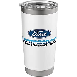 Ford Motorsport 3-Color Logo Stainless Steel Insulated Tumbler