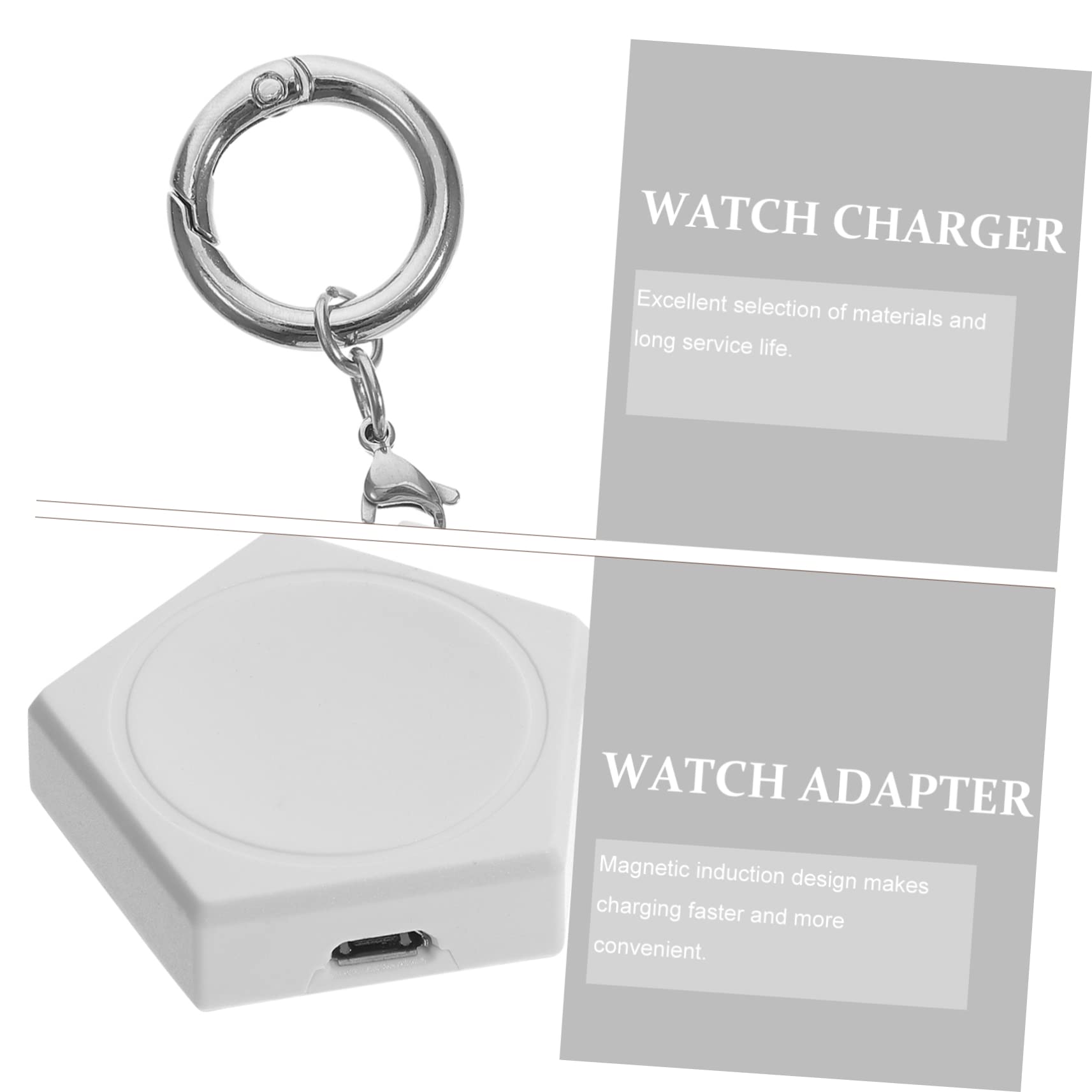 Housoutil Adaptateur De Chargeur Easy Watch C avec Support De Chargement pour Montre 3 Pièces