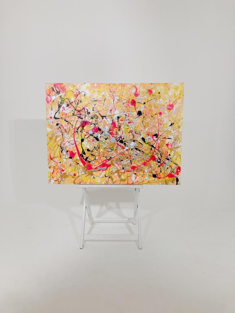 絵画　アクリル画　インテリア　雑貨 Amazon.co.jp: 絵画『パッション-7-』アートアクリル画海外一点