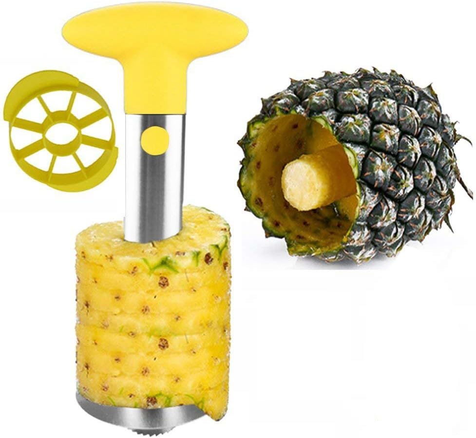 Vievogue Stainless Steel Pineapple Corer Cutter Slicer