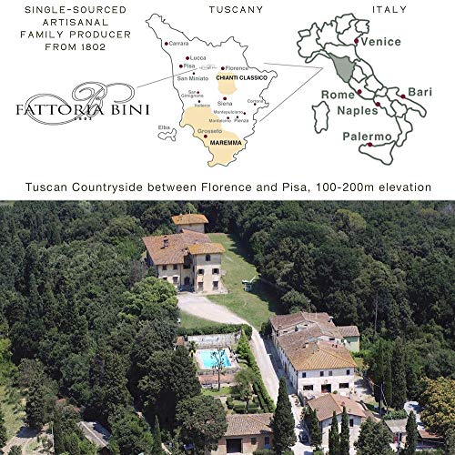 Entimio Distinto | Extra Virgin Olive Oil, New 2020 Harvest from Tuscany, Italy | High in Polyphenols, Italian Olive Oil | Early Harvest, Award Winning, No Pesticides | 8.5 fl oz