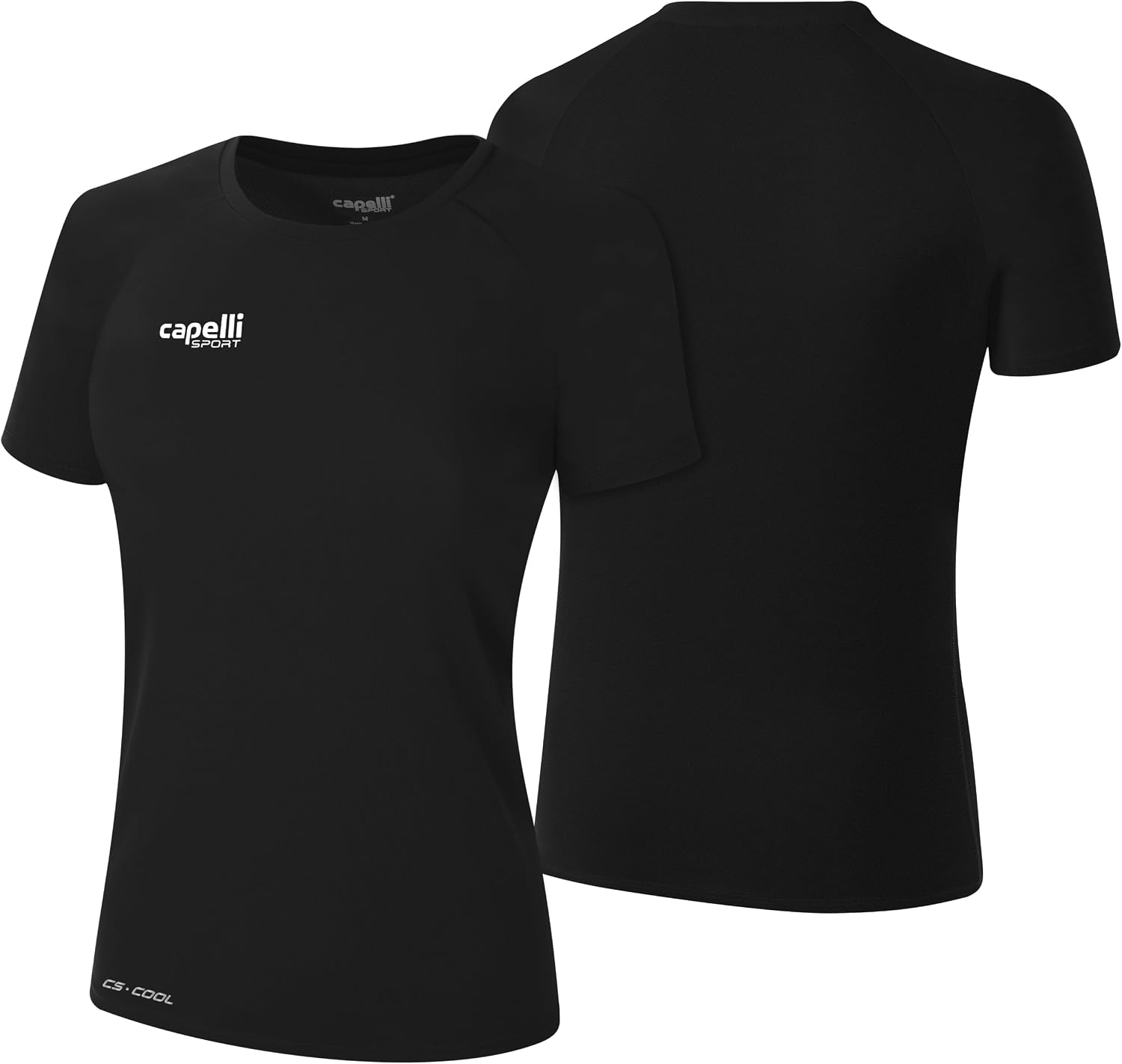 Capelli Sport Women's Women's Workout Top, Short Sleeve Crew Neck Exercise Training Jersey