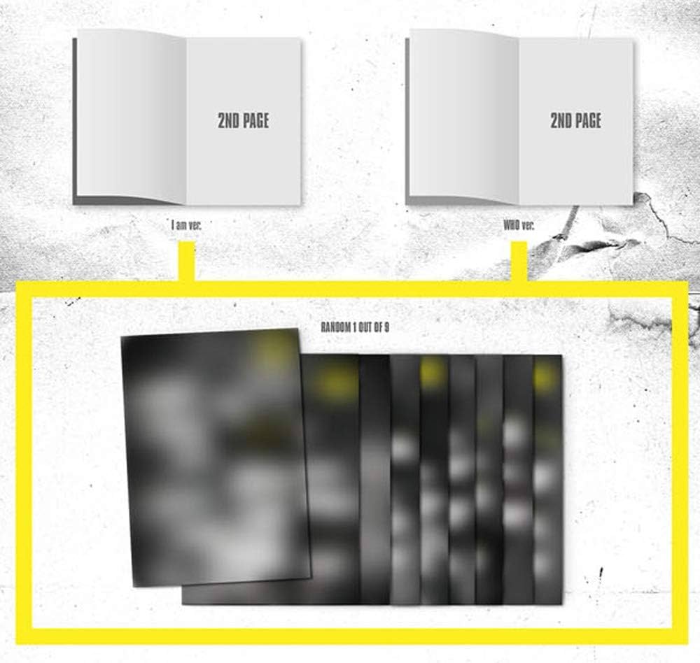 STRAY KIDS I am WHO 2nd Mini Album [I am ver.] CD + Photo