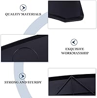 Vista 6 de EXCEART - Bandeja desmontable para silla de ruedas con soporte para vasos de mesa, accesorios de escritorio extraíbles y portátiles para comer