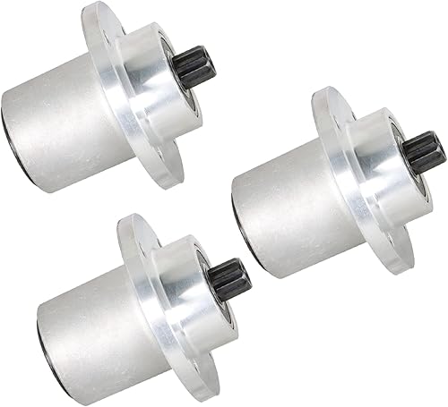 WFLNHB Conjunto de husillo 3PK reemplazo para Hustler Zero Turn Mower Deck FasTrak 783506
