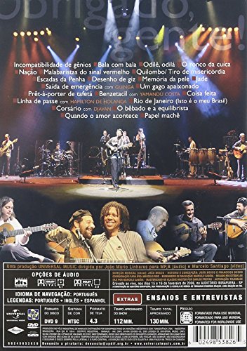 Joao Bosco: Obrigado Gente! - Ao Vivo