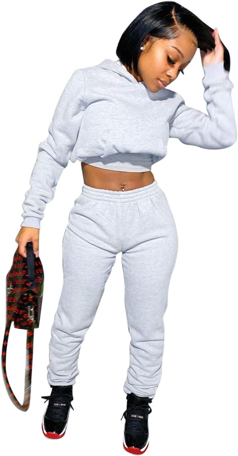 crop top joggers