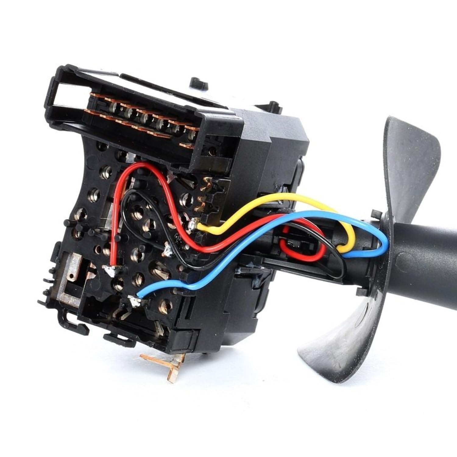 Commodo d'Éclairage avec Antibrouillard Arrière Commutateur de Colonne de Direction compatible pour Dacia Duster Logan I et Sandero OEM 251605 8200792584