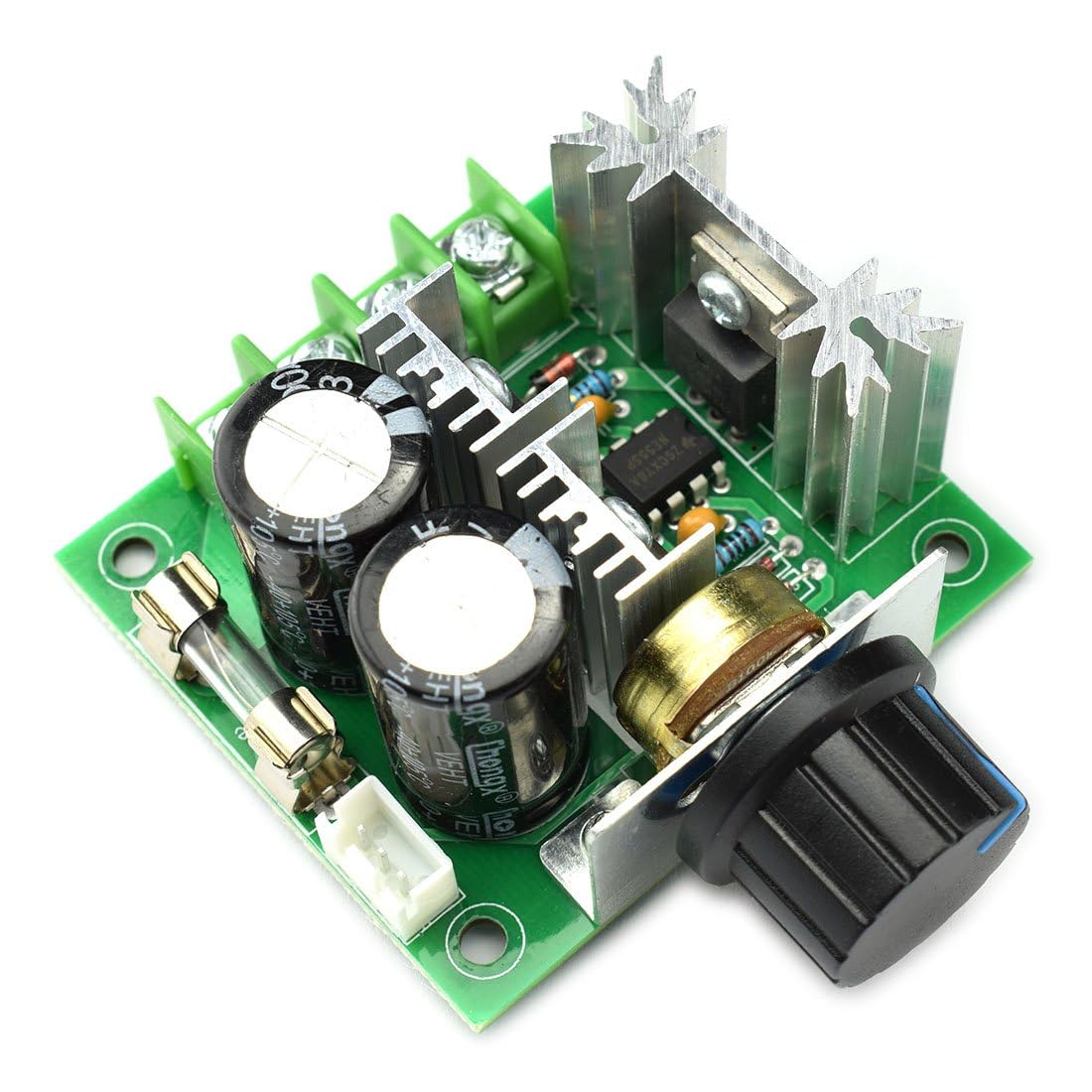 Techtonics PWM DC Motor Controller DC 12V-40V 10A Motors Electric Pump Fan Speed Control Module with Reverse Polarity Protection (B07QB8WD1X) Amazon Price History, Amazon Price Tracker
