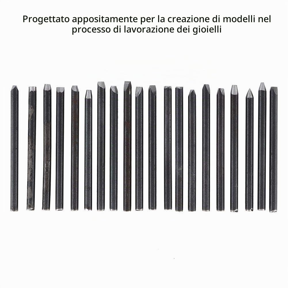 Gioielli in Metallo Scalpello a Incudine, Stampo per punzonatrice per Gioielli, Kit di Attrezzature per scalpello a Incudine per la Lavorazione di Gioielli Strumenti per Intaglio