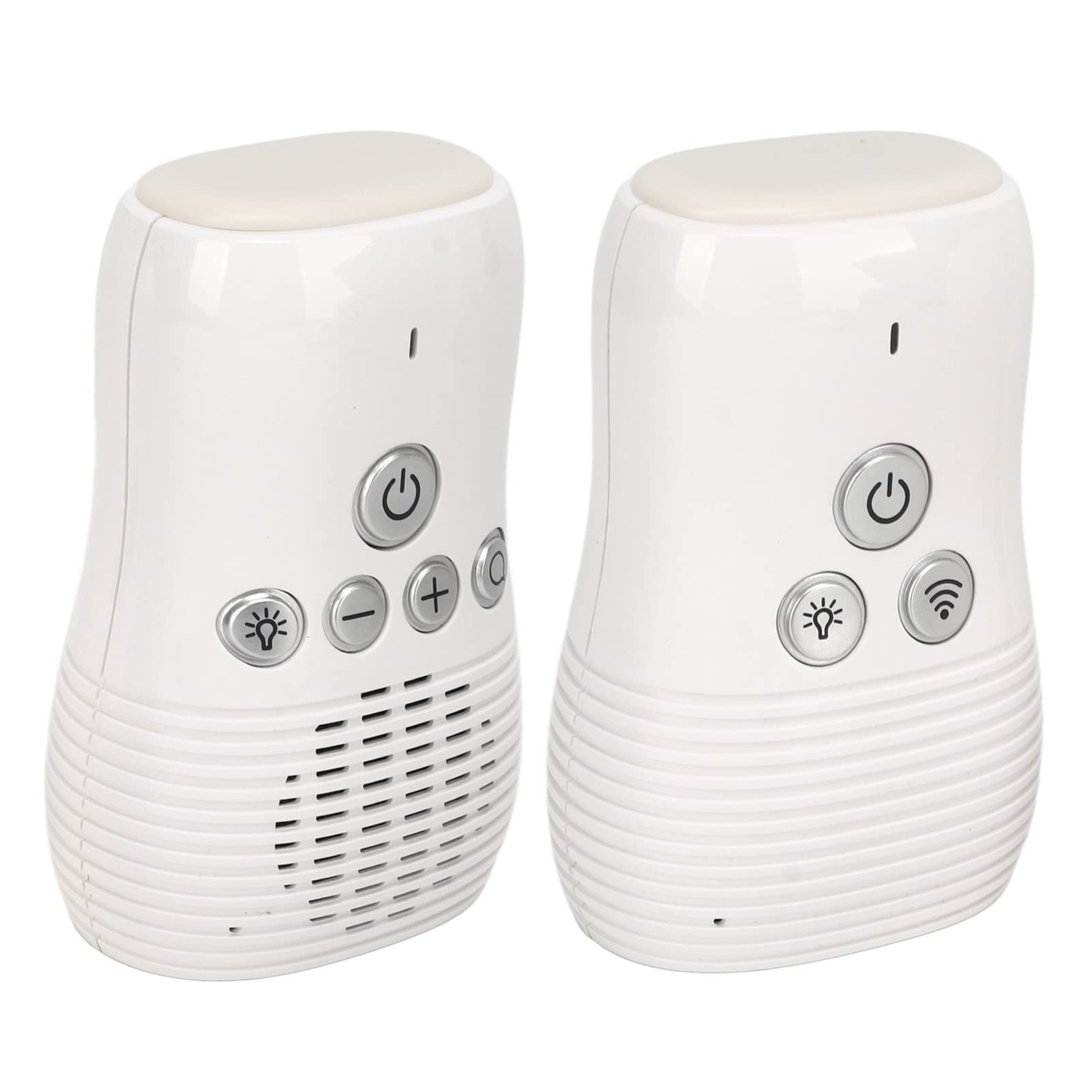 Moniteur Audio sans Fil pour bébé, Bidirectionnel avec Veilleuse pour la Surveillance des Soins de bébé, Blanc, DBM 8 (Prise UE)