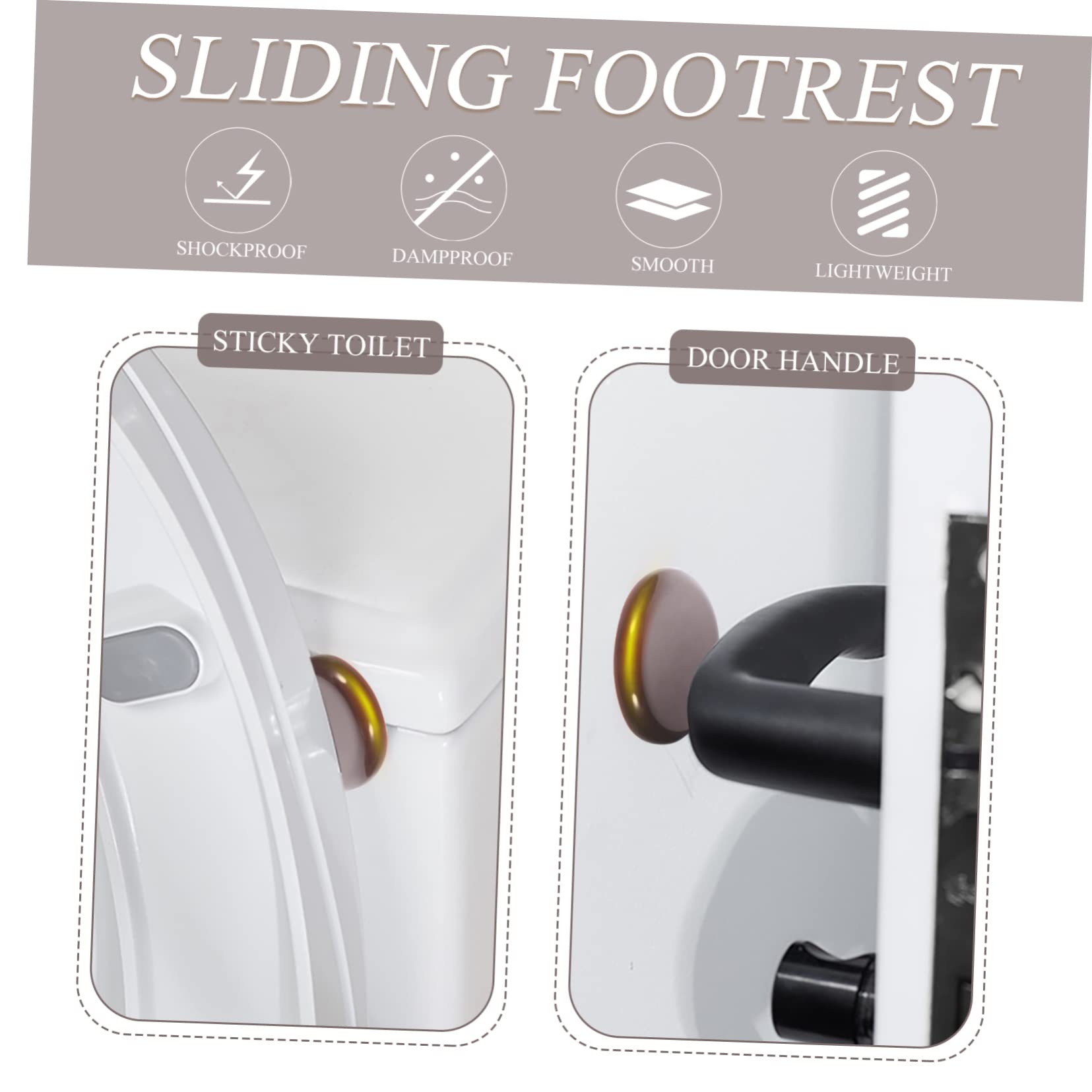 SHINEOFI 3 Sätze Selbstklebende Möbelgleiter Runde Pads Für Tischbeine Geräuschdämpfende Für Metallmöbel rutschfest Und Bodenschonend Perfekter Schutz Für Hartböden 20 Stück * 3