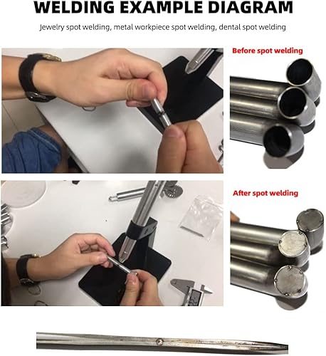 Miniatura 3 de Máquina automática de soldadura por puntos de joyería Máquina de soldadura por arco de argón de pulso de 110V 60HZ Máquina de soldadura de joyería,