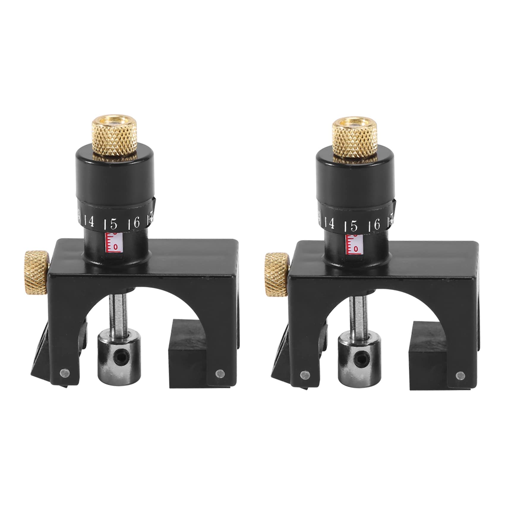 2X verstellbares Hobelmesser Cutter Kalibrator Einstelllehre Messgerät Holzbearbeitung Werkzeug