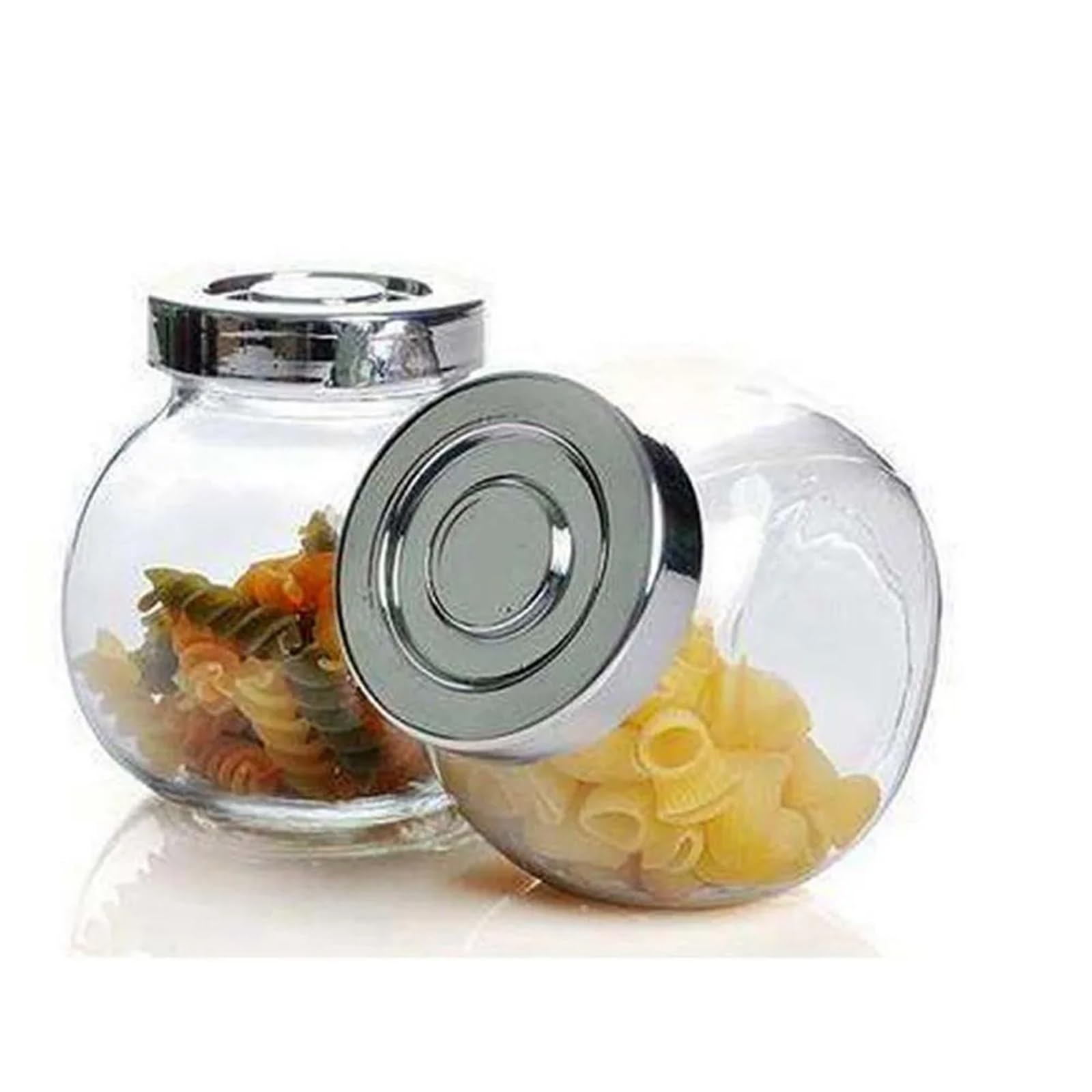 Bottiglia di vetro in barattolo da 3 once 6 8 con tappo a vite for la conservazione degli alimenti Marmellata Jelly Sea per Caramelle(100ml)