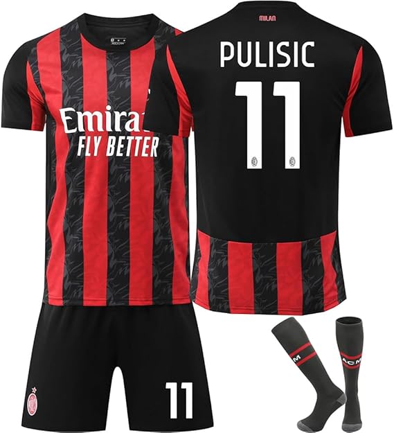 Amazon.co.jp: [EESDCOS] 2025-2026年 ACミラン ホーム サッカー