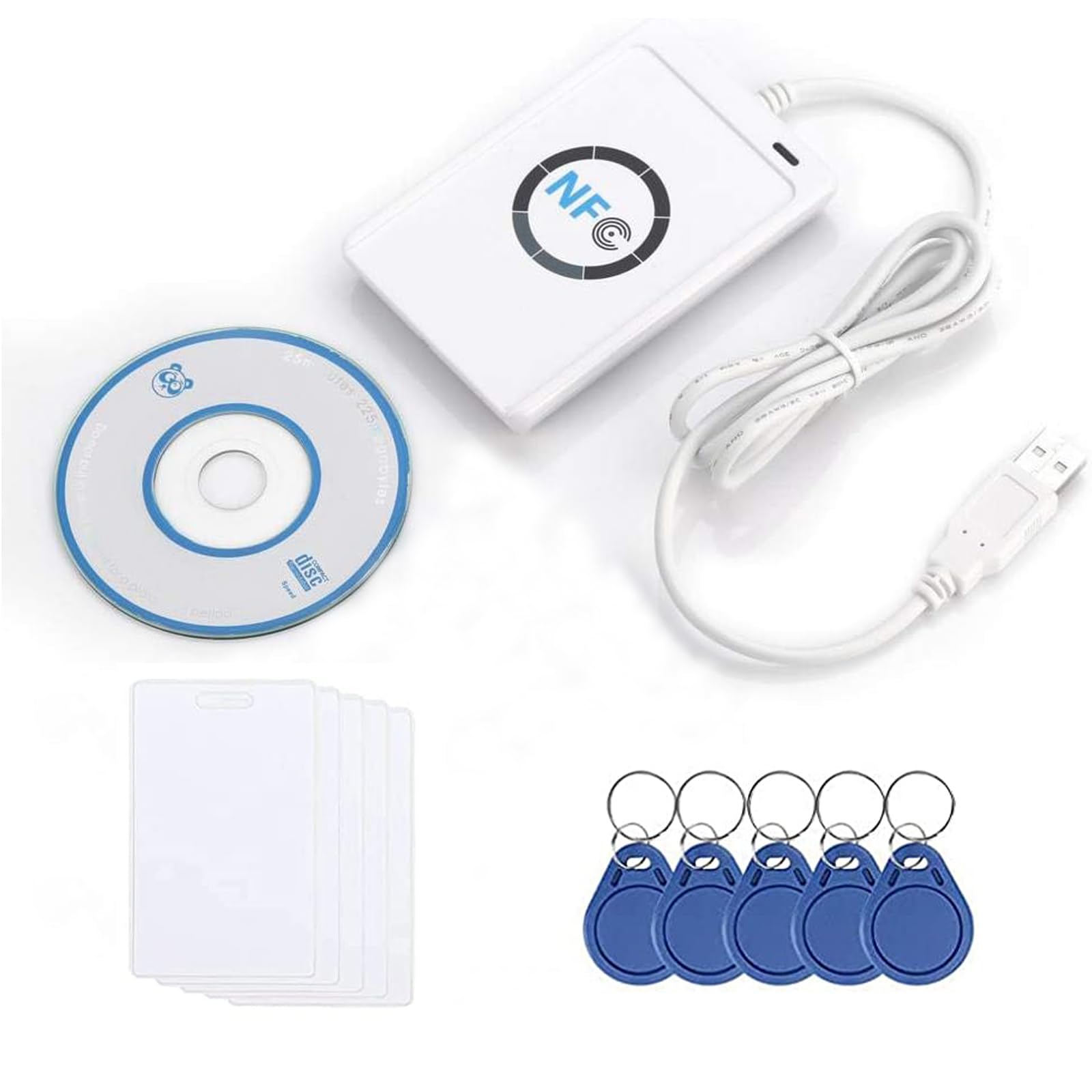 Acr122u Usb 13.56mhz Reader Writer Tags Cards Software ACR122U NFC RFID ...