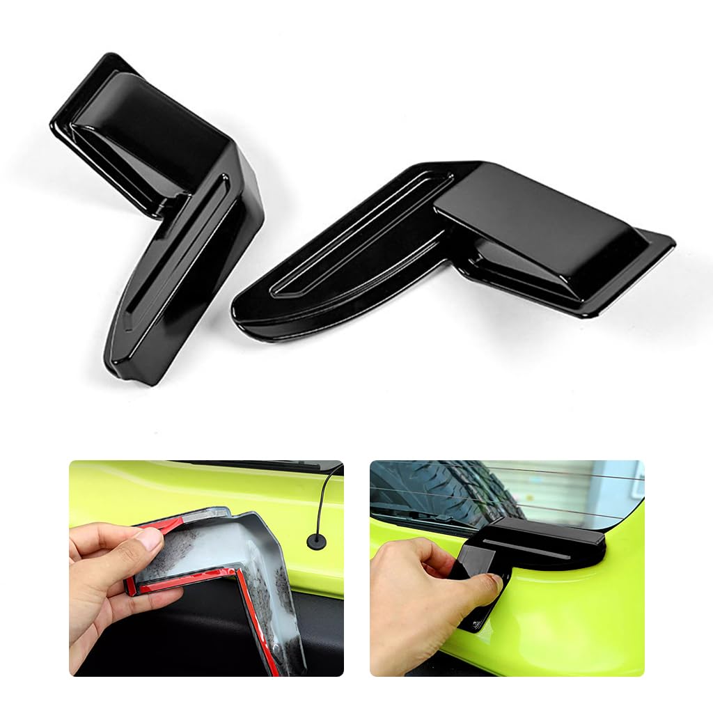 STHIRA® 2Pcs Shield Covers for Rear Windshield Defroster Heating Wire Universal Plastic Rear Windshield Heating Wire Protection Cover for Suzuki Jimny 2019 2020 2021 2022 2023 JB64 JB74W-picture-22